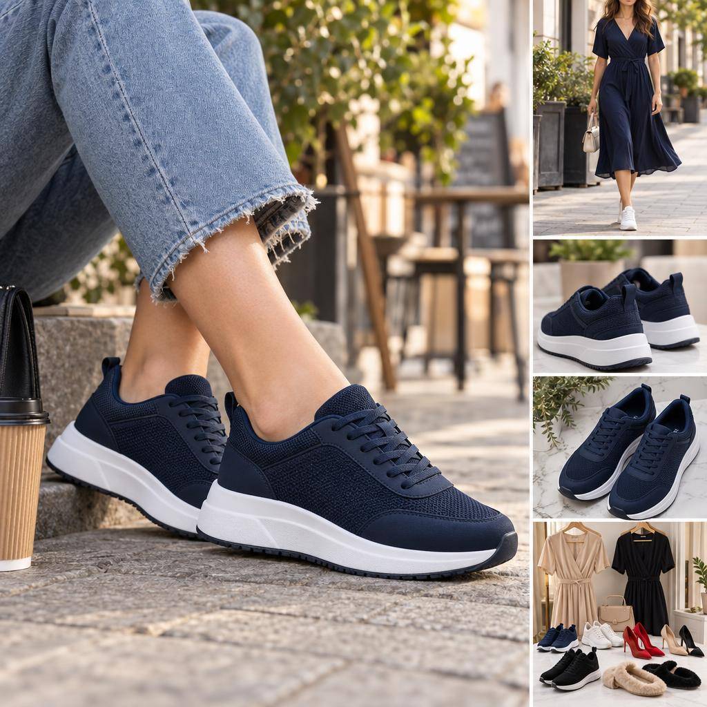 Lacivert Sneaker