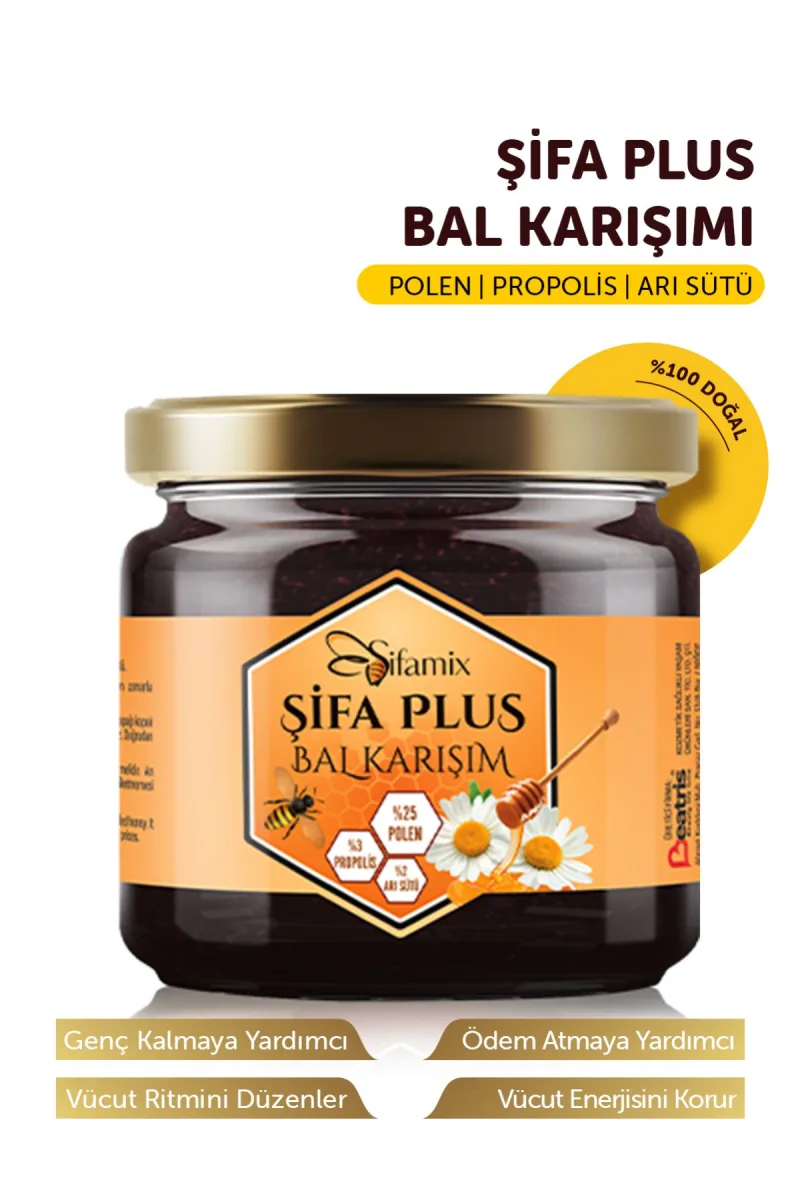 Şifa Plus Bal Karışımı 350 Gr