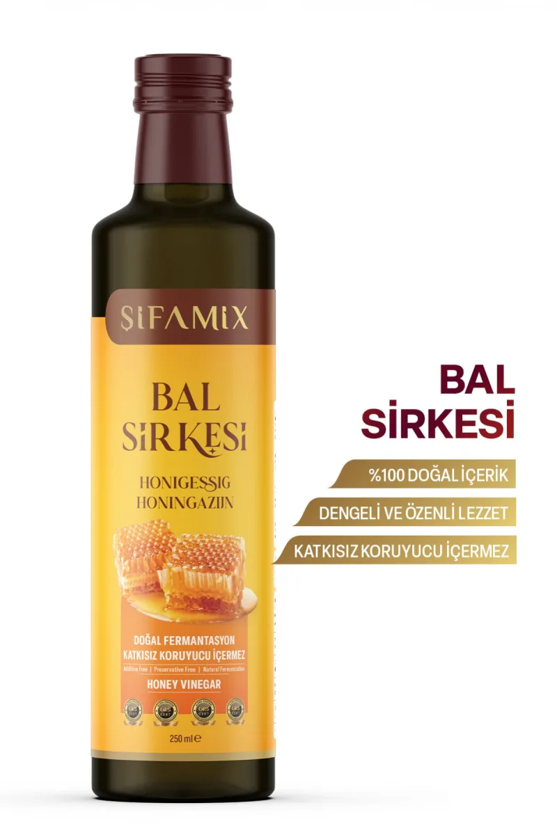 Bal Sirkesi Doğal Fermantasyon 250 Ml