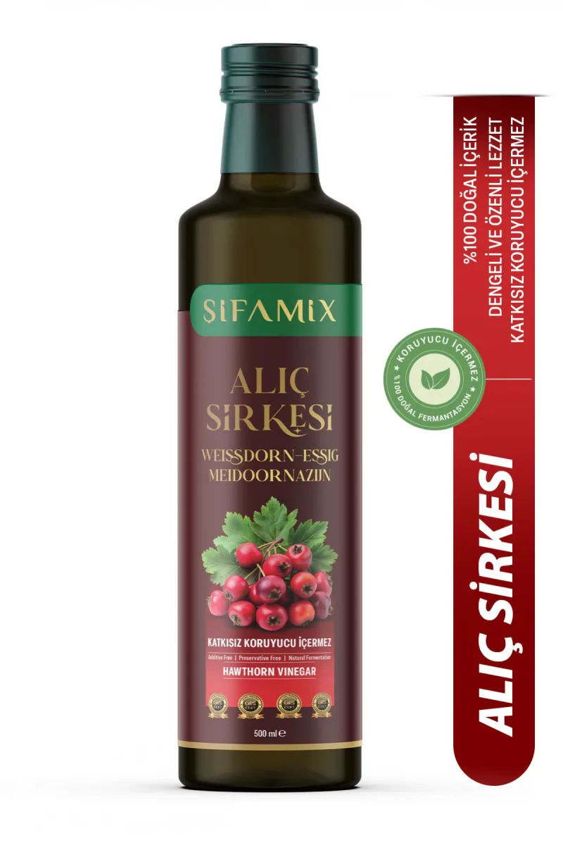 Alıç Sirkesi Doğal Fermantasyon 500 Ml