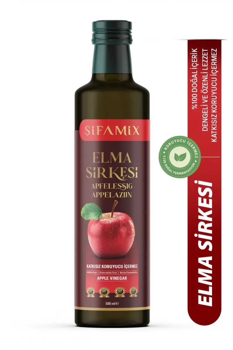 Elma Sirkesi Doğal Fermantasyon 500 Ml