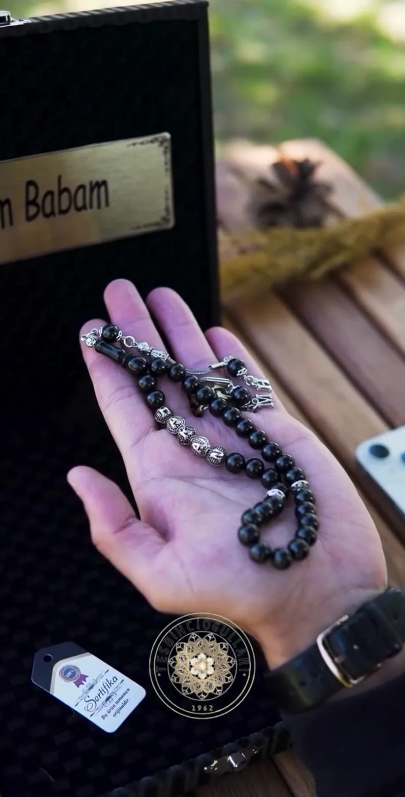 Oltu Taşı (Gürcistan) Tesbih