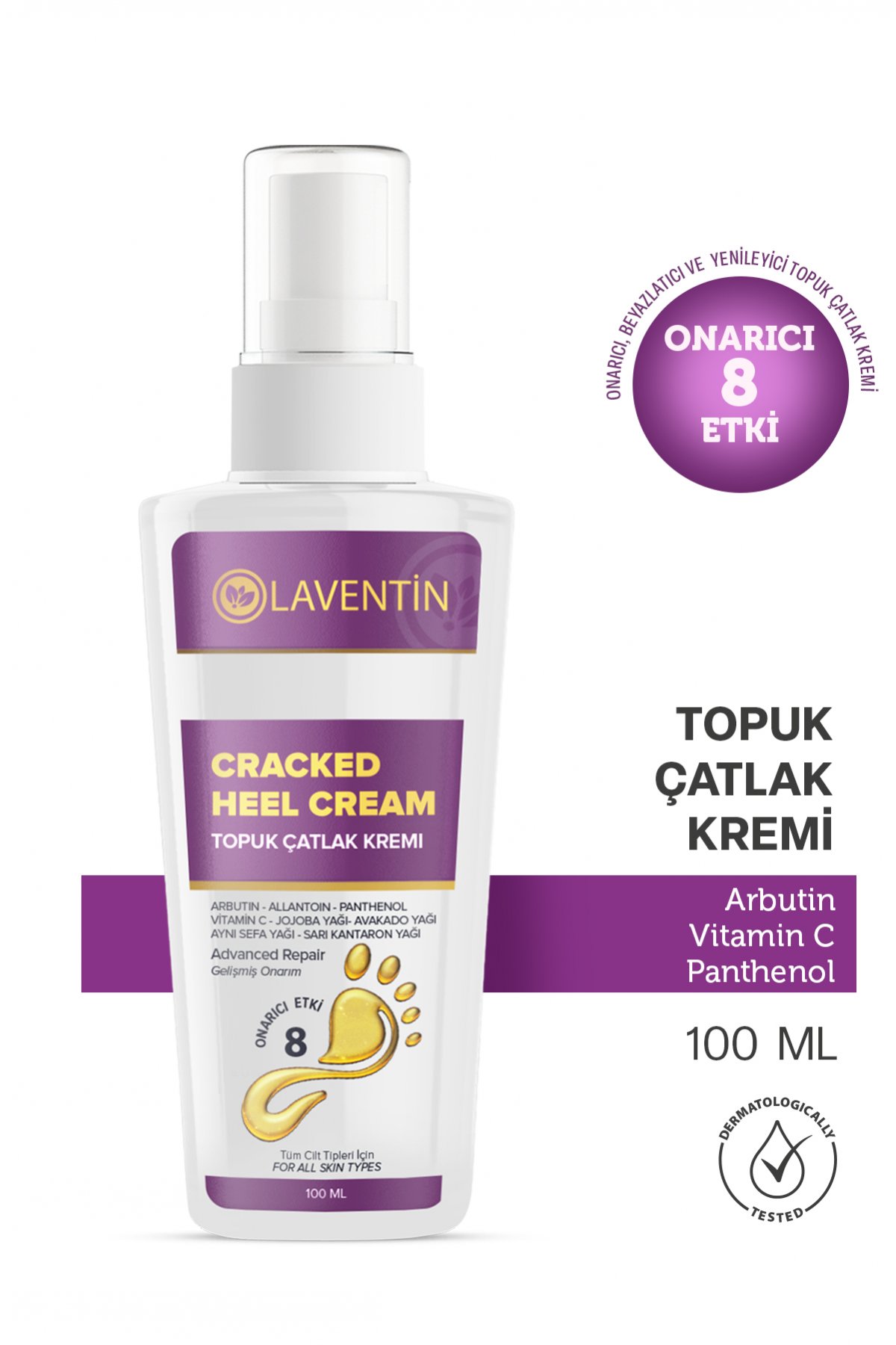 Ayak ve Topuk Onarıcı Krem 100 ml