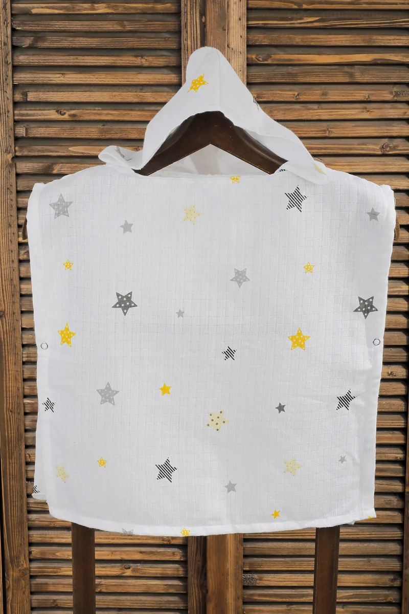 %100 Pamuk Muslin Kumaş PANÇO