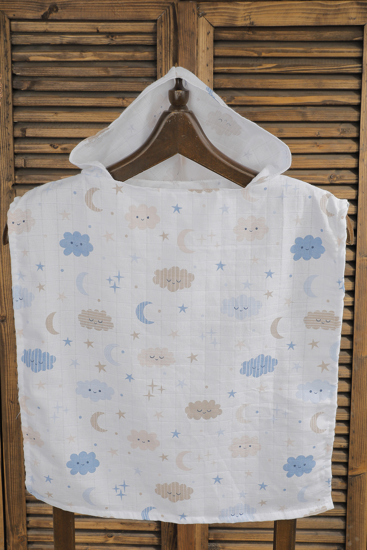 %100 Pamuk Muslin Kumaş PANÇO