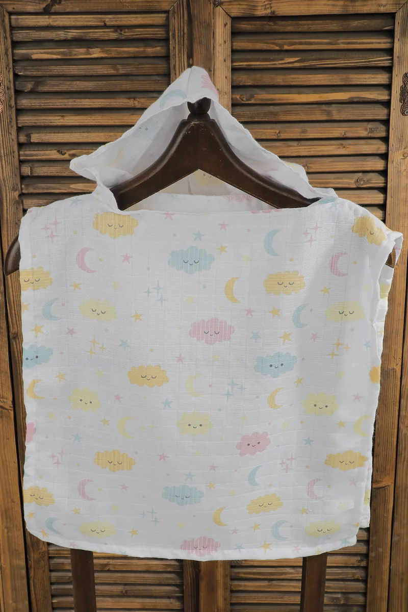 %100 Pamuk Muslin Kumaş PANÇO