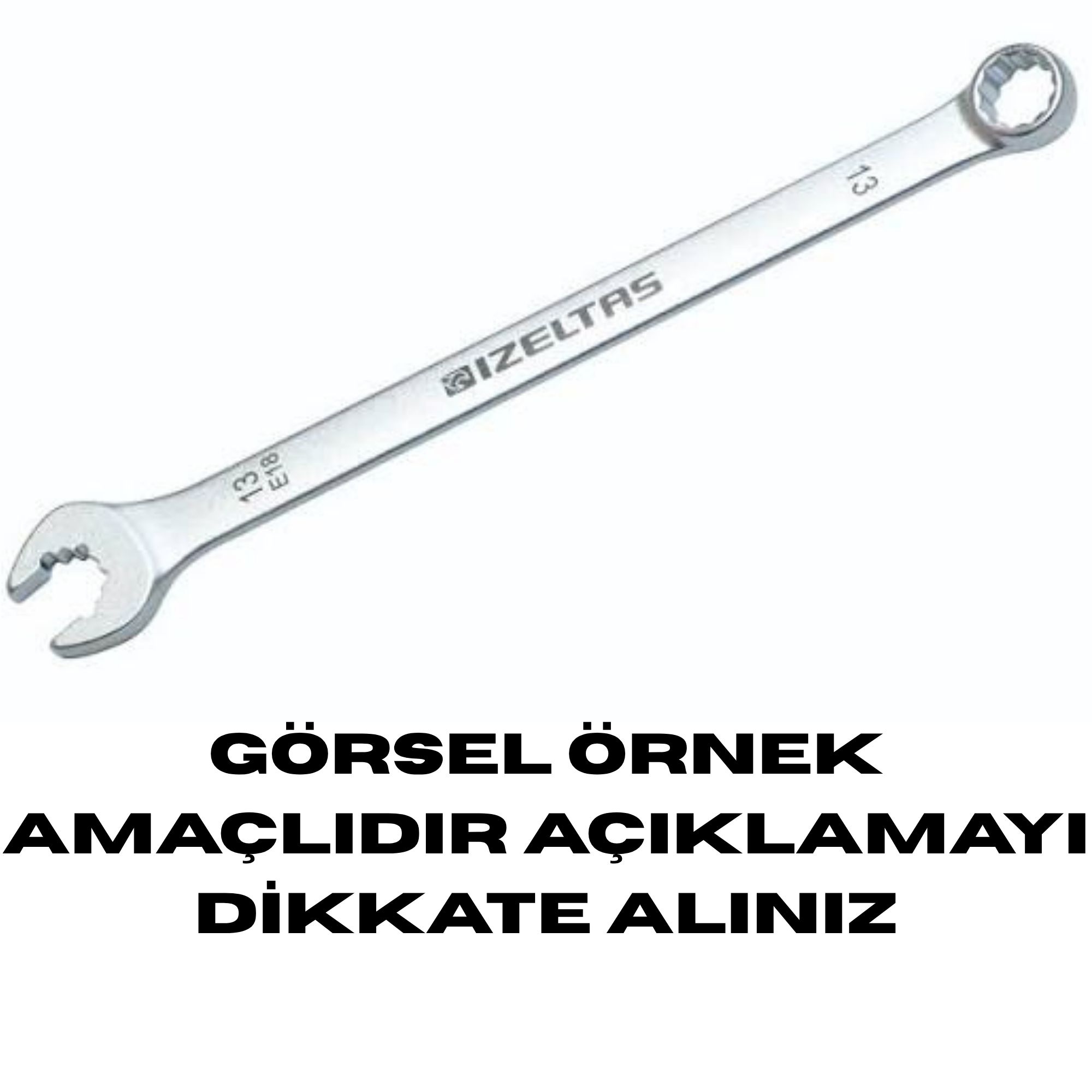 İZELTAŞ BOYUNLU KOMBİNE ANAHTAR 24 MM