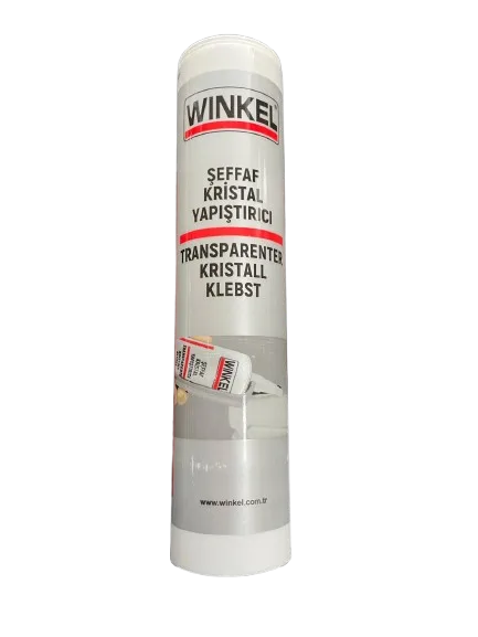 Winkel Şeffaf Kristal Yapıştırıcı Silikon 310ml